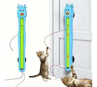 Automatic Flying Rope Cat Toy For Indoor Cats Interactive Cat Toys,Automatic Wall Mounted Interactive CatToy - From Lazy To Crazy,Wall Mounted Flying Rope,Boredom Relief For Indoor Cats
