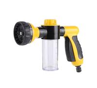 Automatic Foam Cleaner - High Pressure Hose Spray Nozzle, Soap Dispenser, 8 Spray Patterns, Adjustable Water Flow, Durable, Ergonomic Handle, Automatic Foam Cleaner | Car Wash, Garden