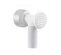 Automatic Foam Soap Dispenser Dog Brush, 2-In-1 Pet Bubble Bath Brush,One-Touch Bubble Dog Bath Brush Scrubber