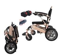 Automatic Foldable Electric Wheelchair Auto Folding Power Chair Mobility Chair 2 X 13 ah Removable Batteries 6 KMPH Speed 250 Watt Powerful Motor Lightweight Aluminium Frame Suspension Remote Control