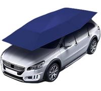 Automatic Foldable Remote Control Car Umbrella, Windproof Canopy for Vehicle Protection and Dual-Use