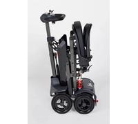 Automatic Folding Lightweight Mobility Scooter Travel Friendly Mobility Scooter with Remote Control Folding, 4mph Speed, 9-Mile Range, Compact & Airline Friendly 17.5Kg