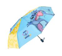 Automatic Folding Umbrella Erik Disney Stitch Foodie Bleu 100 cm