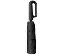 Automatic Folding Umbrella, Windproof Compact Travel Umbrella, UV Protection Canopy, Single Touch, Sturdy Water- Fabric, Carabiner Handle For Travel, Commuting, Outdoor Use