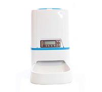 Automatic Food Dispenser Dog Cat Small Animals,Auto Timed Feeder,with Voice Recorder and Digital Timer Programmable/Blue / 3l