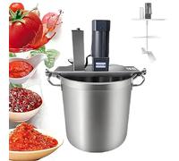 Automatic Food Mixer,200/250w Stainless Steel Electric Mixer,For Cooking Agitator/Chocolate Paste Heat Mixing Machine,Food Mixer Pot Seasoning Bottom Soup Sauce Stirrer
