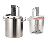 Automatic Food Mixer,Commercial Heating Mixer,With Adjustable Speed,For Heating and Stirringfor Making Jam/Sauce/Filling/Hot Pot Seasoning Bottom Soup Stirre 40L