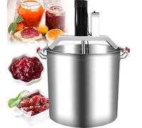 Automatic Food Mixer Pot Stirrer, Commercial Electric Stirring Pot with Double Layer Shaft and Scraper, 360° Even Mixing, Non-Burning Bottom, for Tomato Ketchup, 80L