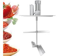 Automatic Food Mixer Pot Stirrer, Stainless Steel Stirrer with Adjustable Speed for Hot Pot Seasoning, Soup Sauce Blender