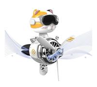Automatic for cat - automatic rotating propeller, creative funny diffuser for co, car driver | Carious cartoon car