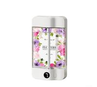 Automatic Fragrance Dispenser Wall Mounted Oil Diffuser with Adjustable Intensity for Living Room - Portable Wireless Scent Machine Quiet Operation White 6.2x3.3x11.5cm(A)