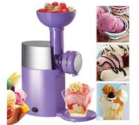 Automatic Frozen Dessert Maker for Homemade Ice Cream and Popsicles, Portable Blender for DIY Summer Treats