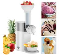 Automatic Frozen Dessert Maker for Homemade Ice Cream and Popsicles, Portable Blender for DIY Summer Treats