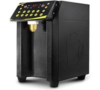 Automatic Fructose Dispenser Commercial Small Automatic Syrup Dispenser Milk Tea Shop Equipment with 16- memory Button Constant Temperature Design for Coffee Shop