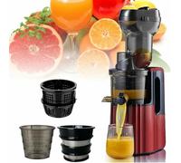 Automatic Fruit Squeezer, Powerful Cold Press Juicer for Fresh Juice | Manual Juice Squeezer, Effortless Citrus Press with Cold Extraction for Fresh Juices at Home or on the Go