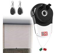 Automatic Garage Door Opener with Remote, Roller Shutter Motor for Warehouse, Barn, Farm - Easy Install