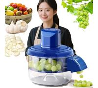 Automatic Garlic Peeler Machine, Electric Grape & Small Fruit Peeler Tool for Home Kitchen and Commercial Use, Multifunctional Food Peeling Device
