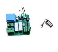 Automatic Gate Opener, Roller Shutter Control Board 220V 433MHz Remote Nc Motor Speed Adjustable(PCB 6 Remote)