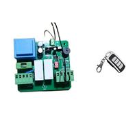 Automatic Gate Opener, Roller Shutter Control Board 220V 433MHz Remote Nc Motor Speed Adjustable(PCB 3 Remote)