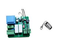Automatic Gate Opener, Roller Shutter Control Board 220V 433MHz Remote Nc Motor Speed Adjustable(PCB 4 Remote)