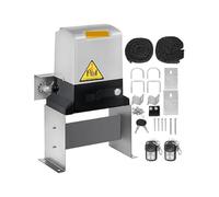 Automatic Gate Opener, Sliding Gate Opener Electric Operator AC600 1400 Lbs with 2 Remote Controllers Move Speed 43 Ft Per Min Basic Model