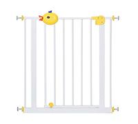 Automatic Gate,Safety Gate Metal Expandable Pet Safety Gate Auto-Close with Pressure Mount/Width 75-84Cm