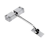 Automatic Gate Spring, Brushed Stainless Steel Adjustable Door Closer for 20-40KG, Closers Latches for Wooden Gates