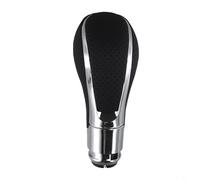 Automatic Gear Shift Knob, Leather Gear Head, Replacement Automatic | for shifter Knob, For Vauxhall For Astra J, For Opel For Meriva B, For Insignia 2008-2016, For Zafira C Interior, Black PU