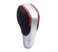 Automatic Gear Shift Knob Replacement for Renault For Kadjar 16 to 21, PU Leather Shifter Lever Providing Comfortable Grip and Elevated Interior Appearance (Red)