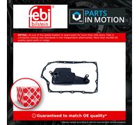 febi bilstein Automatic Transmission Oil Filter Kit 107828 with Oil Pan Gasket 1 x