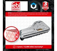 Automatic GearBox Oil Filter fits VW GOLF 2000 on Transmission 02E325429D Febi