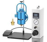 Automatic Glue Dispenser Machine - 30ML Hot Melt Applicator with 22G Needle and Adjustable Bracket for Electronic Components