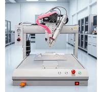 Automatic Glue Dispenser Machine for Electronics, High Precision CCD Vision for Conformal Coating, PCBA Protection, Solder Paste, Underfill, Potting Applications