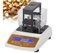 Automatic Gold & Silver Purity Testing Kit Integrated Density Meter With 1200g Capacity LCD Display For Accurate Karat And Specific Gravity Measurement Of Precious Metals(200k)