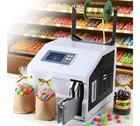 Automatic Gold Wire Tie Machine, Wire Harness Bundling Machine 400W, Adjustable 2-8 Circles, Ideal for Supermarket, Bakery, Farm, Strapping Diameter 0.2-1.2in, with 300m Gold Wire TwistMachine