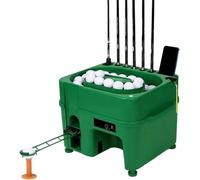 Automatic Golfs Ball Dispenser-Dual Mode Height Adjustable, Electric Induction Ball Machine,With 6 Holders Dual Adjustable Hold 40 Golfs Balls, For Indoor, Outdoor Training