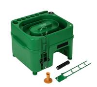 Automatic Golfs Ball Tee Up Machine-With 6 Holes Club Holder & Track Holder,Powerless Golfs Ball Dispenser, Dual-Mode Ball Release, For Indoor Simulators Golfs Driving Range