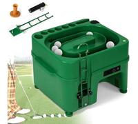 Automatic Golfs Ball Tee Up Machine-with Mobile Phone Holder, Golfs Ball Dispenser Tee, Golfs Ball Dispenser Machine, 45 Golfs Balls, For Indoor Simulators Golfs Driving Range