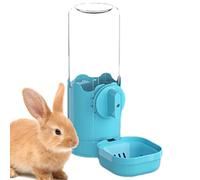 Automatic Gravity Water Dispenser, Small Animal Water Dispenser, 750ml Bunny Cage Water Dispenser, Car Gravity Bottle, Drinking Solution for Indoor and Outdoor Pet Water for Ferrets and Ig