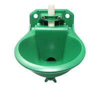 Automatic Guberator: 500ml Sheep Water Channel Feeder, Livestock Drink Dispenser | Green Watering Bowl for Sheep Goats Horses for Dogs Cattle Alime Equipment
