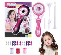 Automatic Hair Braider - Electric 5-15Y Braiding Machine, DIY Twist Hairstyle Tool Set, Rechargeable Rotating 3- Styler | Multifunctional Beauty Fashion Salon Toy For Girls Aged 5 To 15 Birthday