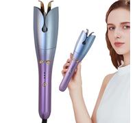 Automatic Hair Curler, 25mm Curling Iron with 3 Temperature, 10mins Auto Shut-Off, Rotating Barrel Spin Iron for Hair Styling, for Long Lasting Waves, Suitable for Home/Travel etc