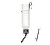Automatic Hamster Water Dispenser Cage Hanging Small Pet Watering Beverage Bowl Beads Head Bottle Automatic Pet Dispenser Plastic Bottle for Rabbit