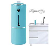 Automatic Hand Soap Dispenser - Adjustable Foam Soap Dispenser - 280ml Foaming Lotion with Sensor for Bathroom Kitchen Hotel Sink Men Women Adults Kids