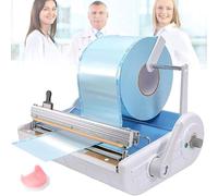 Automatic Heat Sealer Machine, 500W Impulse Sealer with 6 Temp Settings, 10-Inch Max Sealing Width for Medical, Dental, Clinic, Hospital & Home