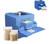 Automatic Heat Sealing Machine, Continuous Roller Sealer with Adjustable Temperature Range 0-200℃ for Foil and Kraft Paper Bags, Ideal for Food and Industrial Packaging