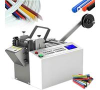 Automatic Heat-Shrink Tube Cutting Machine, 300W Electric Cutter for Cable and Pipe, Adjustable Cutting Width 1mm-200mm, Thickness 0.1-12mm