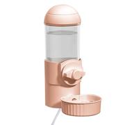 Automatic Heated Water Dispenser - USB Powered Bottle for Small Pets Winter Proof Hydration Container | Suspended Pet Womerer, Cage Feeder for