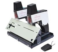 Automatic Heavy Duty Stapler, Electric Desktop Saddle Binder Machine for Rapid Flat Stitching, Ideal for Household, School, and Office Use