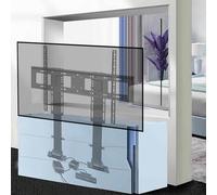 Automatic Height Adjustable TV Ceiling Mount with Remote Control 4 Memory Positions Compatible with 55-120 inch TVs Easy Installation Sturdy Support for Home Theater